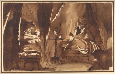 Middernacht door Johann Heinrich Füssli