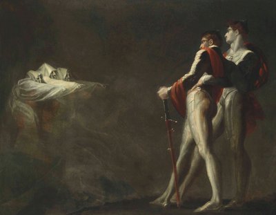 De Drie Heksen verschijnen aan Macbeth en Banquo door Johann Heinrich Füssli