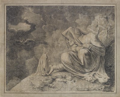 De Heks en de Mandragora door Johann Heinrich Füssli