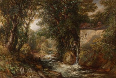 Dent Mill, Yorkshire door Henry Harris Lines
