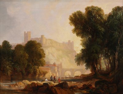 Richmond Castle, Yorkshire door Henry Harris Lines