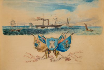 De SS Forfarshire door Henry Harwood