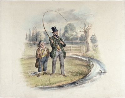 Baarsvissen, Teddington, uit een set van zes afbeeldingen van 