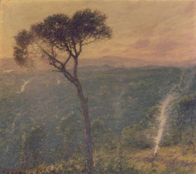 Een Ligurische Vallei, ca. 1910 door Henry Herbert La Thangue