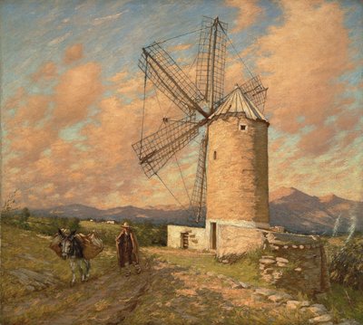 Een Spaanse molen door Henry Herbert La Thangue