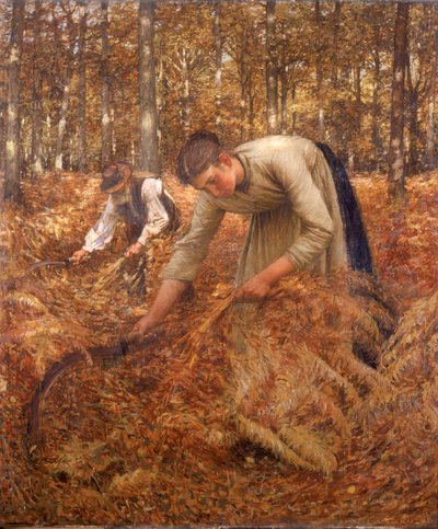 Varens verzamelen, c.1899 door Henry Herbert La Thangue