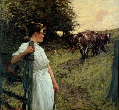 De dochter van de boer door Henry Herbert La Thangue