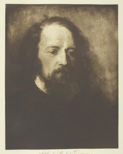 Alfred, Lord Tennyson door Henry Herschel Hay Cameron