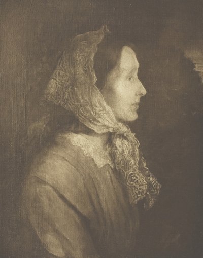 Lady Tennyson, ca. 1893 door Henry Herschel Hay Cameron