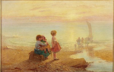 Vroege Ochtend voor de Kust door Henry Hetherington Emmerson