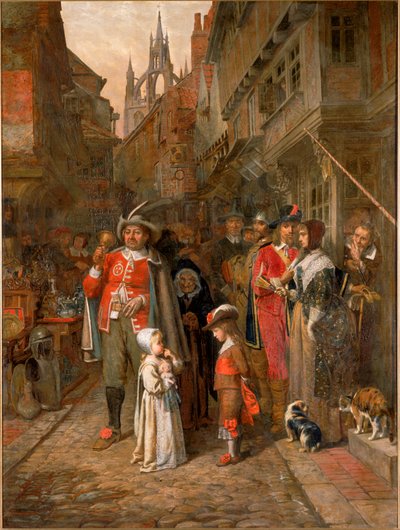 Het Verloren Kind, ca. 1870 door Henry Hetherington Emmerson