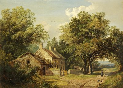 Landschap door Henry Hewitt