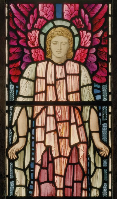 Serafijn Engel (detail) door Henry Holiday