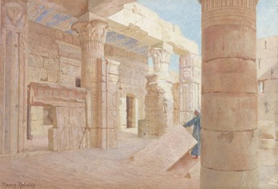 Tempel van Philae door Henry Holiday