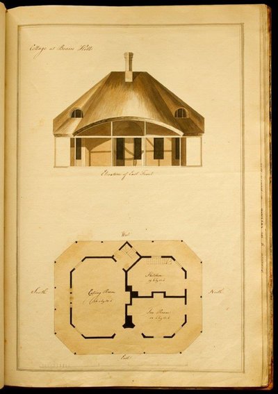 Cottage bij Boarn Hill door Henry Holland