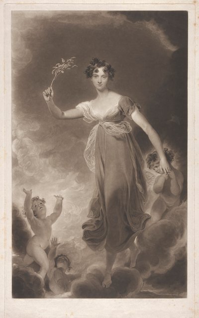 Lady Leicester als Hoop door Henry Hoppner Meyer