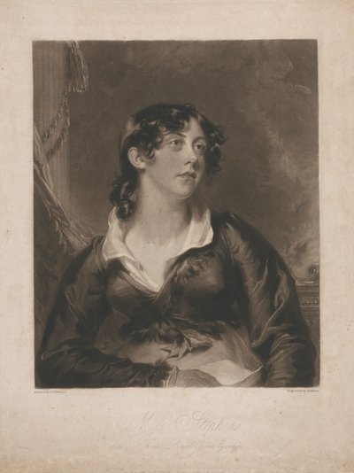 Juffrouw Stephens door Henry Hoppner Meyer