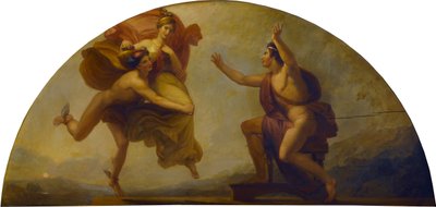 Epimetheus ontvangt Pandora, 1834 door Henry Howard