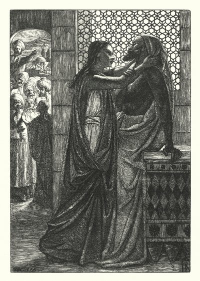 De Dode Man van Bethanië door Henry Hugh Armstead