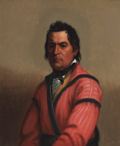 John Stidham, Eolo (Creek) 1831 door Henry Inman