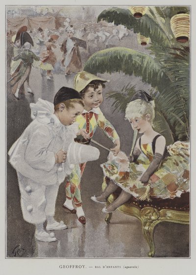 Kinderbal door Henri Jules Jean Geoffroy