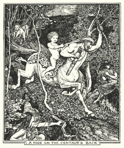 Een rit op de rug van de Centaur door Henry Justice Ford
