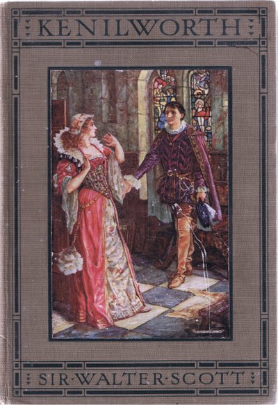 Voorkant, illustratie uit Kenilworth, ca. 1910 door Henry Justice Ford