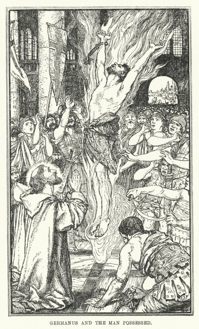 Germanus en de bezeten man door Henry Justice Ford
