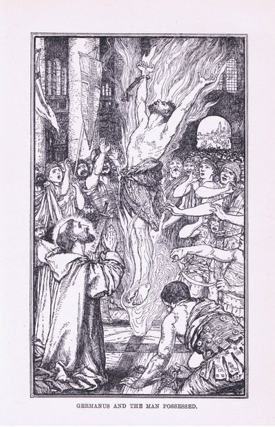 Germanus en de bezeten man door Henry Justice Ford