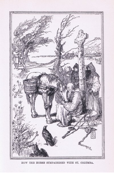 Hoe het paard sympathiseerde met St. Columba door Henry Justice Ford