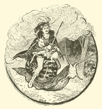 Prins Vivien en prinses Placida door Henry Justice Ford