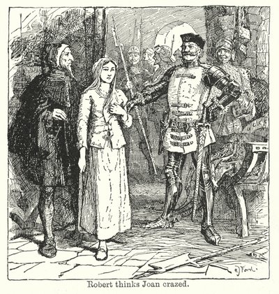 Robert denkt dat Joan gek is (litho) door Henry Justice Ford