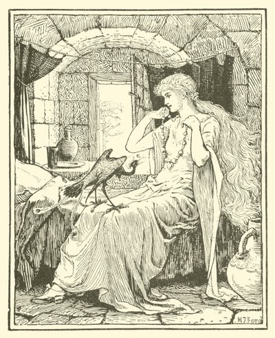 De blauwe vogel door Henry Justice Ford