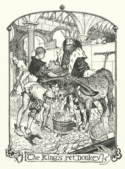 De ezel van de koning door Henry Justice Ford