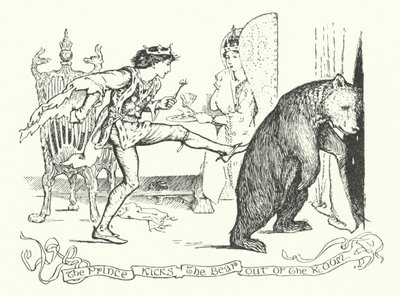 De Prins Schopt de Beer de Kamer Uit door Henry Justice Ford