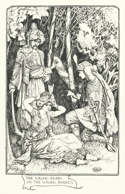 De Verkeerde Hoofden op de Verkeerde Lichamen door Henry Justice Ford