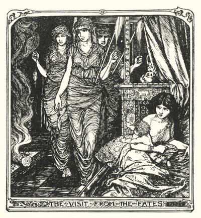 Het bezoek van de Schikgodinnen door Henry Justice Ford