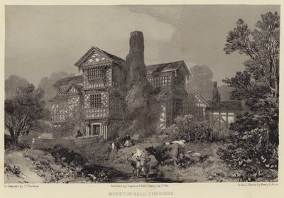 Moreton Hall, Cheshire door Henry Lark Pratt