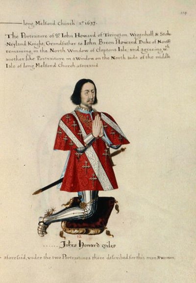 Sir John Howard van Tirington, Wigenhall en Stoke Nayland Ridder door Henry Lilly