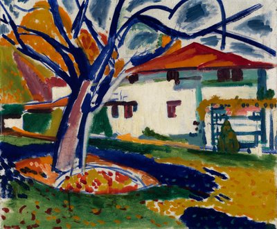 Blauwe Bomen, 1915-1916 door Henry Lyman Saÿen