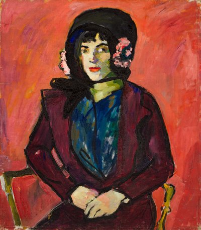 Portret van een Meisje, 1909-1914 door Henry Lyman Saÿen
