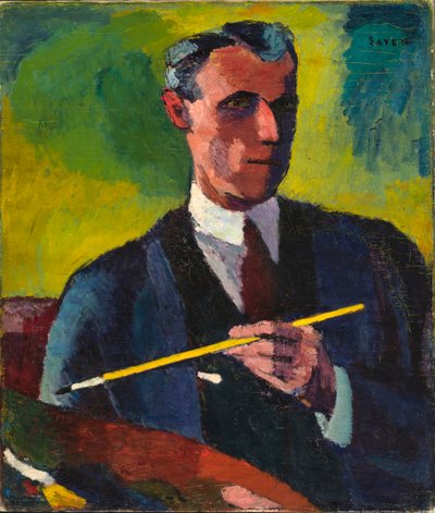Zelfportret door Henry Lyman Saÿen