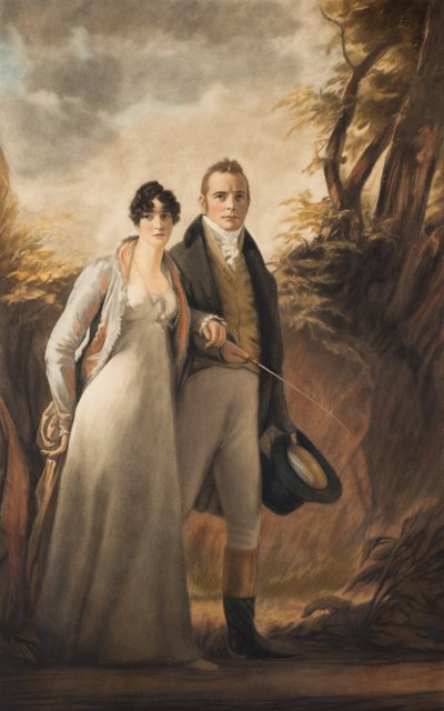 De heer en mevrouw Campbell van Kailzie door Henry Macbeth Raeburn