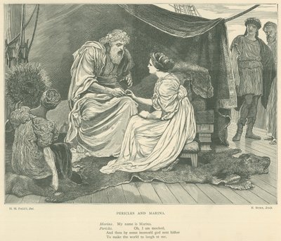 Illustratie voor Pericles door Henry Marriott Paget