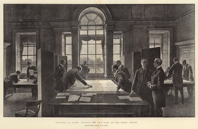 Strategie op Papier, het Oorlogsspel spelen bij de Horse Guards door Henry Marriott Paget