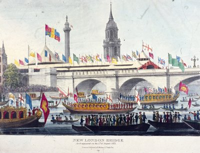 London Bridge nieuw, Londen door Henry Matthews
