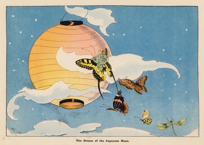 Illustratie voor De Avonturen van een Japanse Pop door Henry Mayer
