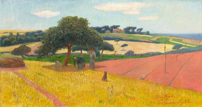 Les Chaumes en Guidel, 1891 door Henry Moret