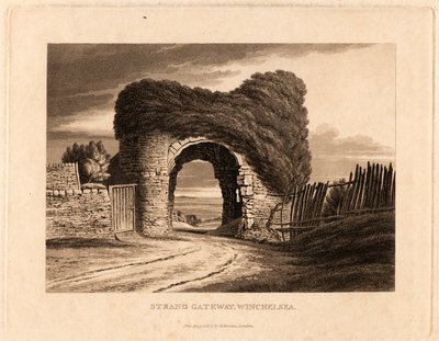 Strandpoort, Winchelsea door Henry Morton