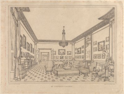 Galerij van de heer Fawkes door Henry Moses